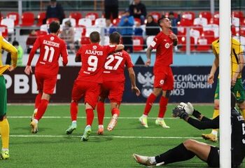 ФК «Акрон» довел победную серию до трех матчей