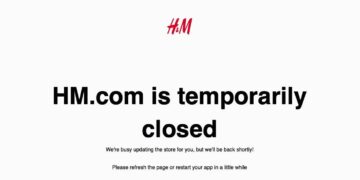 H&M останавливает все продажи в России в связи с операцией на Украине
