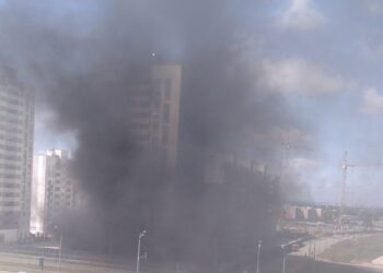 В Самаре 15 июля загорелся строящийся дом в микрорайоне «Южный город»