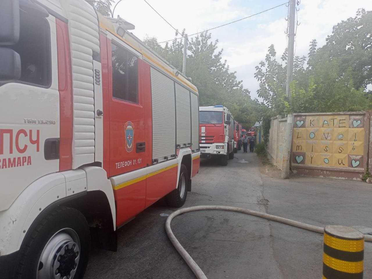 В пожаре в многоэтажном доме в Самарской области пострадал мужчина -  oboz.info