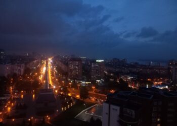 В ближайшие два часа в Самаре ждут сильный дождь