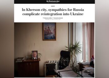 The Washington Post рассказала об ужасах людей в Херсоне: “Украинцы могут застрелить меня завтра”
