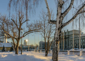 Снег, метель и ветер принесет в Самарскую область черноморский циклон