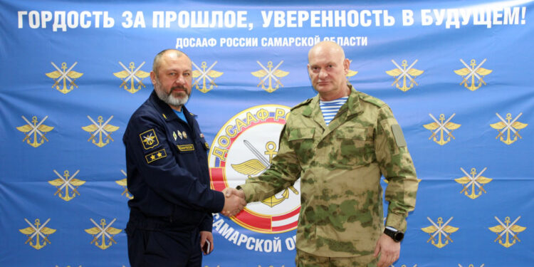 Сергей Мирошниченко и Александр Чернышев. Фото: dosaaf-samara.ru