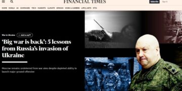 FT: Суровикин — самый компетентный командир, которого Россия поставила на это место