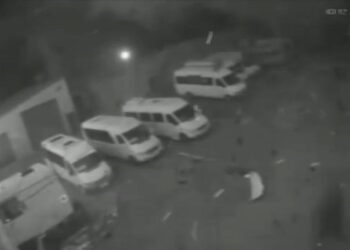 Поддубный опубликовал кадры удара по городу Снежное 3 декабря 2022 года