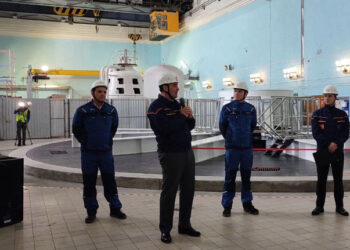 На Иркутской ГЭС запущен третий агрегат производства «ТЯЖМАШ»