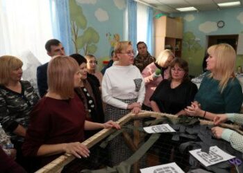 ТОС «Зубчаниновка» в Самаре наладило производство печей и масксети для фронта