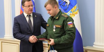 Участники СВО из Самарской области получили боевые награды