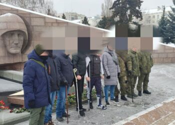 В Самаре раненые в Макеевке бойцы почтили память погибших товарищей