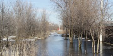Паводок в Самарской области уже потребовал спуска лодок на воду