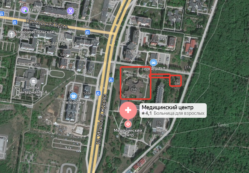 Фото: Яндекс Карты