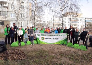 ТОАЗ помог в благоустройстве территории в Тольятти