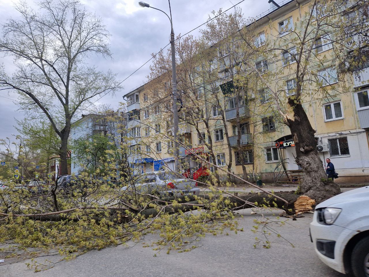 Ураган в самаре вчера фото