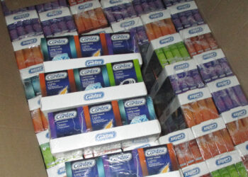 Самарская таможня изъяла более 30 тысяч контрафактных презервативов Contex