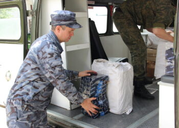 Самарская таможня передала конфискованные автозапчасти на нужды СВО