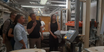 «Самарский Стройфарфор» посетила белорусская делегация производителя строительных материалов