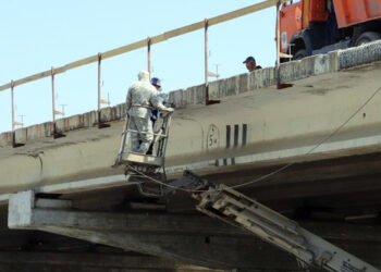 В Самаре ремонт путепровода «139-й километр» на улице Земеца перешел в активную фазу