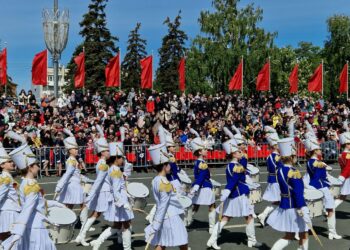 В Самаре прошел военный Парад в честь Победы в Великой Отечественной войне