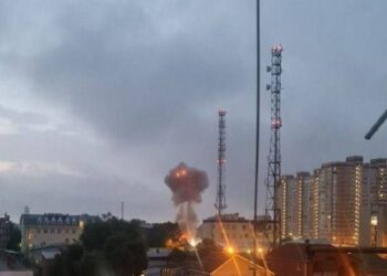 Жители Краснодара сообщили об атаке украинских беспилотников на город