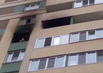 В многоэтажке в Южном городе под Самарой случился пожар