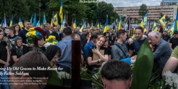 NYT: на Украине раскапывают старые могилы, чтобы освободить место для погибших солдат
