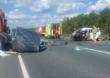 В Самарской области в ДТП погибли мужчина и ребенок, еще двое детей ранено