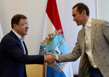 Зампред Правления Сбербанка Александр Ведяхин провел рабочую встречу с губернатором Самарской области