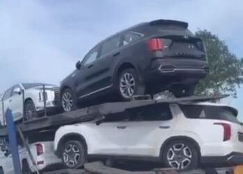 В Самарской области на трассе М-5 «Урал» под Сызранью столкнулись два автовоза