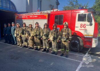 В Самарской области 3 июня на пожаре спасли шесть человек