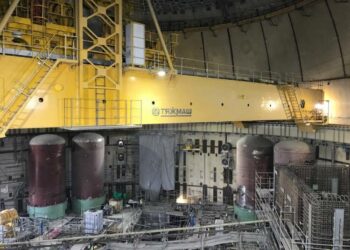 Шлюз производства «ТЯЖМАШ» для АЭС «Аккую» успешно испытан