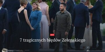 Старейший польский еженедельник Myśl Polska назвал 7 трагических ошибок Зеленского