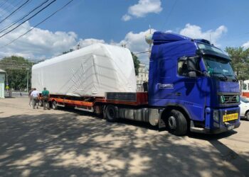 В Самару доставили новые комфортные трамвайные вагоны