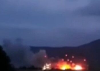 Аксенов: трассу «Таврида» перекрыли из-за пожара на военном полигоне