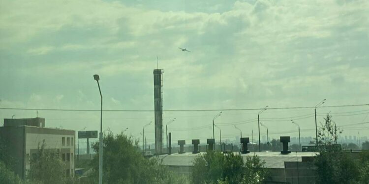 Украинский беспилотник потерпел крушение на западе Москвы