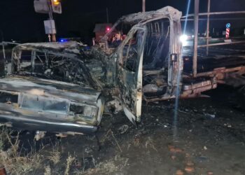 В Самарской области в страшном ДТП сгорел человек