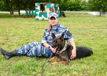 Полицейские-кинологи из Самарской области обеспечивали охрану порядка на саммите Россия-Африка