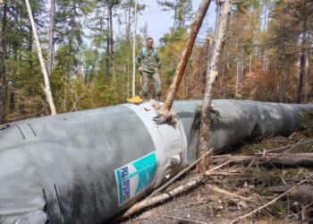 В Хабаровском крае нашли боковые блоки самарской ракеты, выведшей «Луну-25» на орбиту
