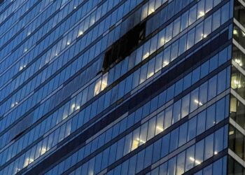 Украинский беспилотник 1 августа вновь врезался в башню «Москва-Сити»