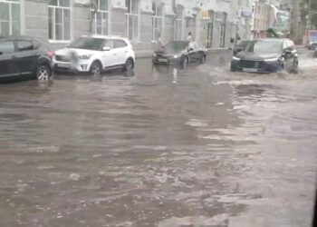 Гроза затопила и обесточила Самарскую область местами
