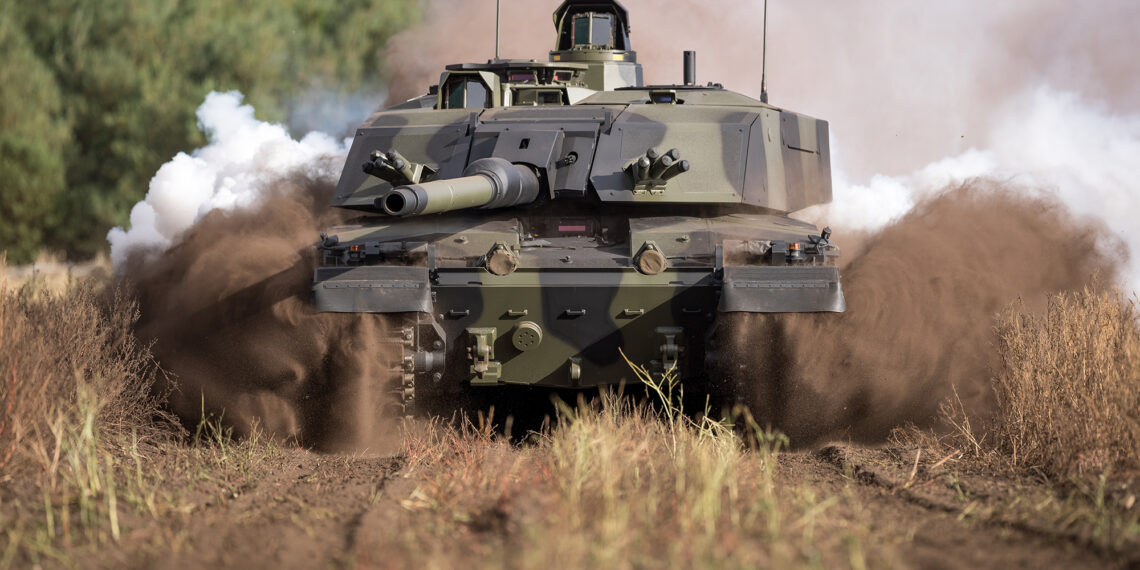 Британский танк Challenger, фото: army.mod.uk