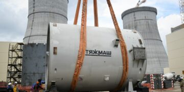 На Курской АЭС-2 установили оборудование «ТЯЖМАШ»