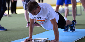 Новокуйбышевские нефтехимики присоединились к областной акции «Лето в стиле ГТО»