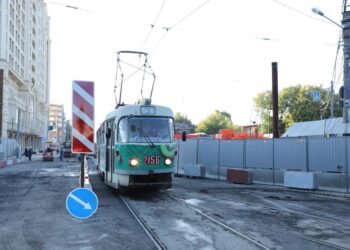 В Самаре запустили движение трамваев по улице Красноармейской