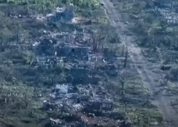 Появилось видео стертой с лица земли деревни Андреевка, которую ВСУ пытаются захватить уже несколько месяцев