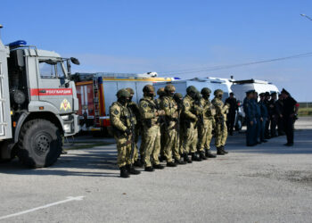 В Самарской области успешно обезвредили условных «террористов» в аэропорту
