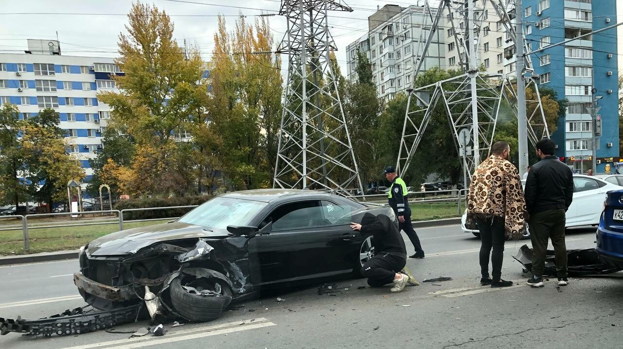 Виновником массового ДТП на Московском шоссе в Самаре был водитель Chevrolet  Camaro - oboz.info