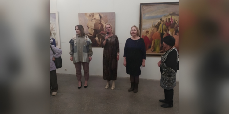 Открытие выставки Ларисы Наумовой в Самарском художественном музее, фото: Анна Савинкина