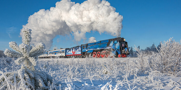 Поезд Деда Мороза, фото: www.rzd.ru