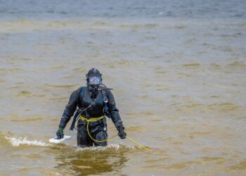 Газовики проверили переходы магистральных газопроводов через Куйбышевское водохранилище